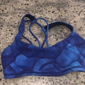 Lululemon free to be bra blue 4